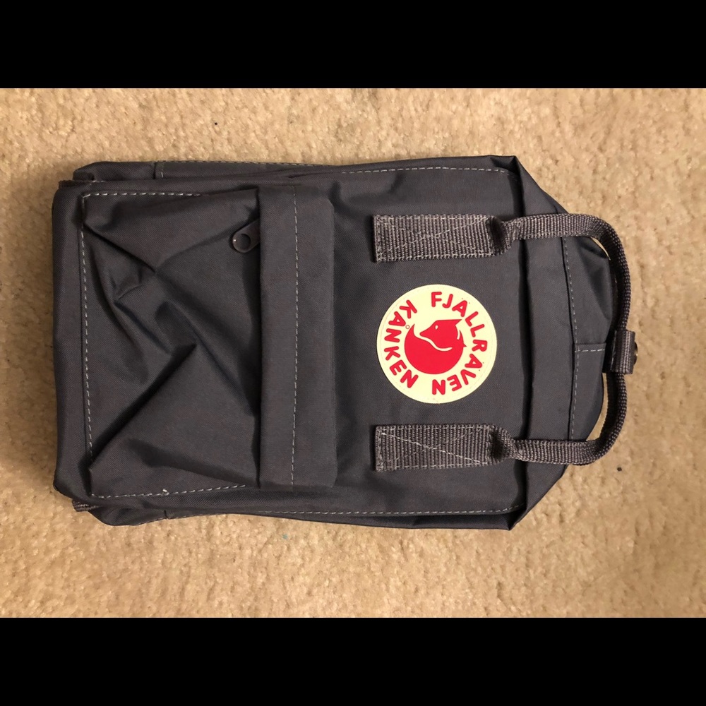 Kanken mini grey backpack